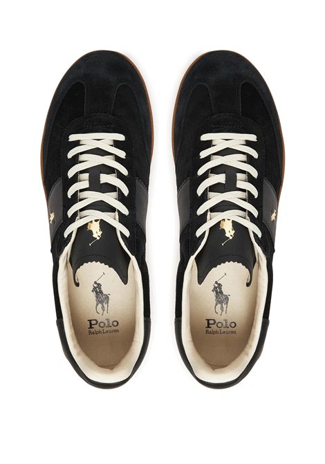 Scarpe Polo Ralph Lauren Heritage Aera Nero Uomo RALPH LAUREN | Sneakers | 809978010-001